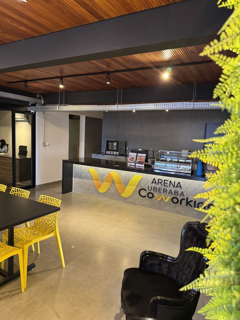 Uberaba Coworking - Área de Café