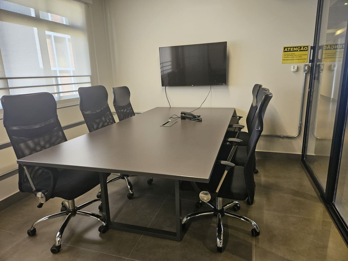 Sala de reunião Uberaba Coworking - 6 lugares